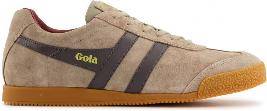 Gola Harrier Suede Sneakers beige bruin