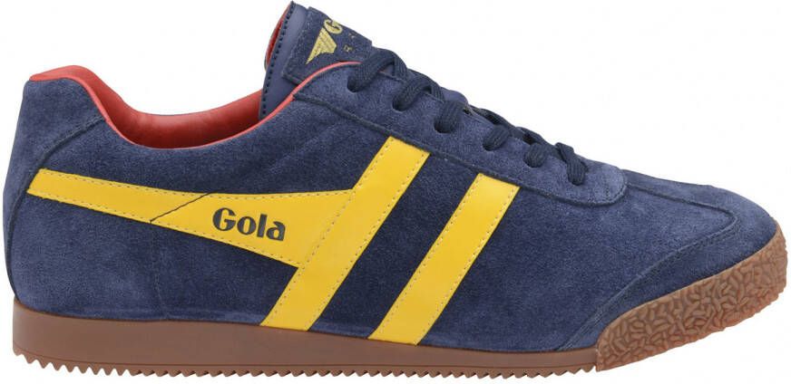 Gola Harrier Suede Sneakers blauw