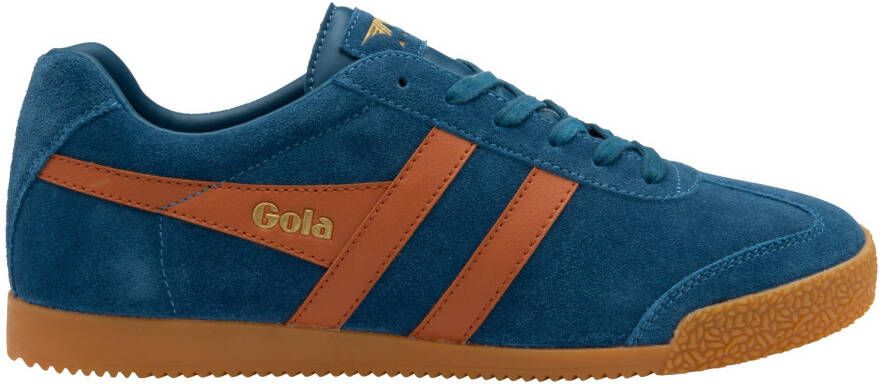 Gola Harrier Suede Sneakers blauw