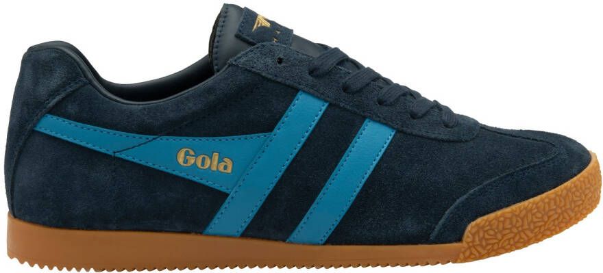 Gola Harrier Suede Sneakers blauw