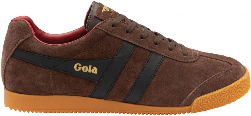 Gola Harrier Suede Sneakers bruin