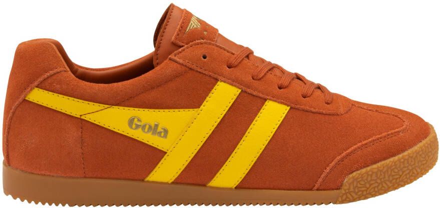 Gola Harrier Suede Sneakers rood