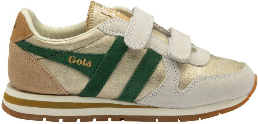 Gola Kid's Daytona Blaze Strap Sneakers beige