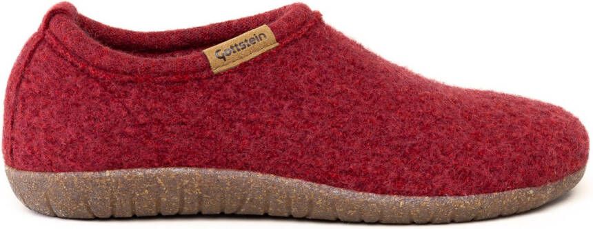 Gottstein Alpine Midcut RU Pantoffels rood