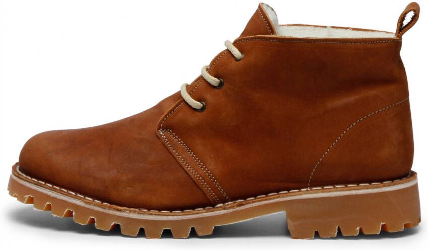 Grand Step Shoes Dari Nubuk Winterschoenen bruin