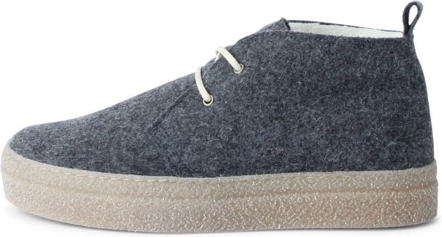 Grand Step Shoes Safari Wool Sneakers blauw grijs