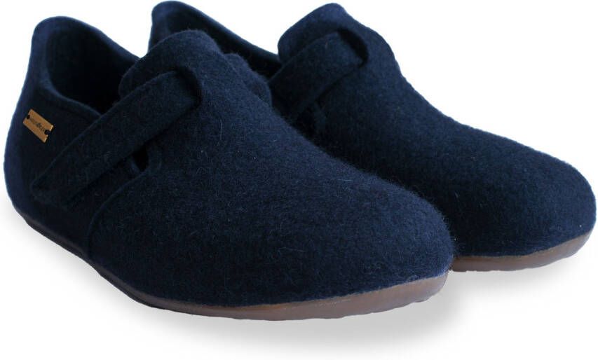 Haflinger Focus Pantoffels blauw