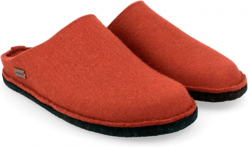 Haflinger Soft Pantoffels rood