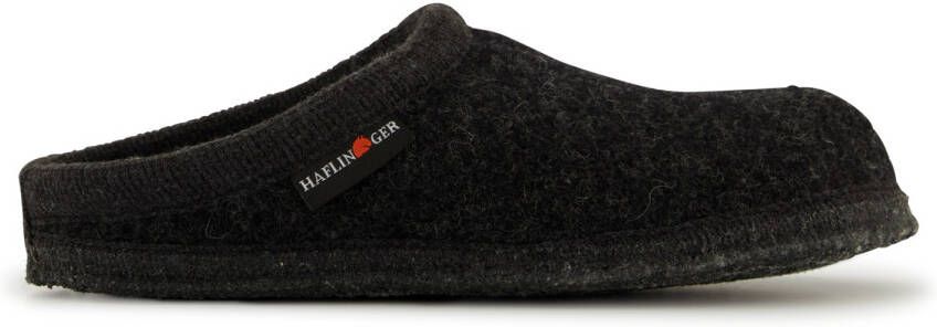 Haflinger Walktoffel Alaska Pantoffels zwart