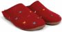 Haflinger Women's Everest Farfalline Pantoffels rood - Thumbnail 2