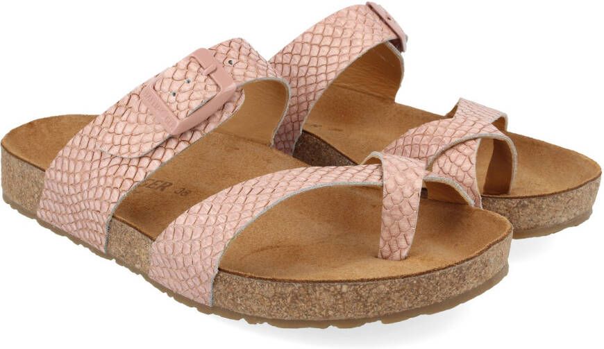 Haflinger Women's Juno Sandalen bruin beige