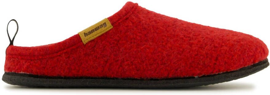 Hanwag Cabin Loafer Pantoffels rood