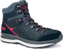 Hanwag Bluecliff Lady ES Wandelschoen Dames leren mid wandelschoenen Navy Pink - Thumbnail 2