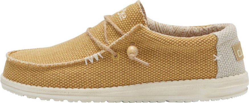 HeyDude Wally Braided Sneakers beige