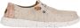 HeyDude Women's Wendy Heathered Slub Tropical Sneakers beige - Thumbnail 4