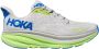 HOKA Clifton 9 Hardloopschoenen Regular grijs - Thumbnail 2