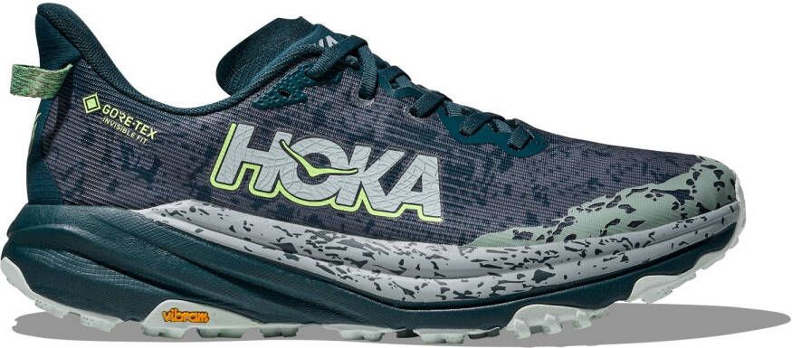 HOKA Speedgoat 6 GTX Trailrunningschoenen Regular blauw