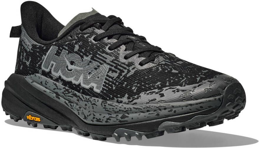 HOKA Speedgoat 6 GTX Trailrunningschoenen Regular grijs zwart