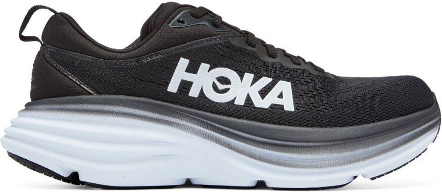 HOKA Women's Bondi 8 Wide Hardloopschoenen Wide grijs