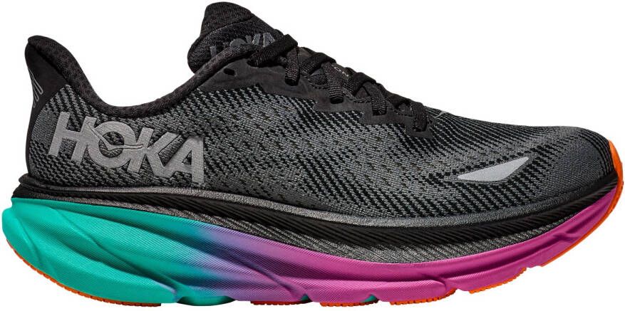 HOKA Women's Clifton 9 GTX Hardloopschoenen grijs