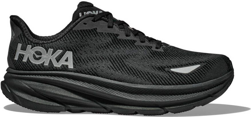 HOKA Women's Clifton 9 GTX Hardloopschoenen Regular zwart grijs