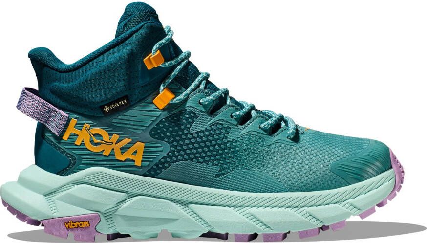 HOKA Women's Trail Code GTX Wandelschoenen Regular turkoois