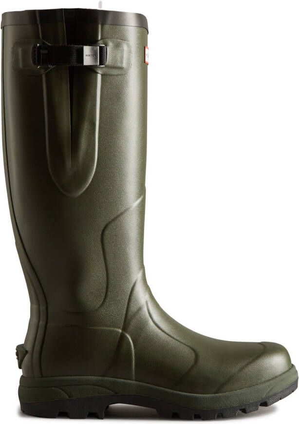 Hunter Boots Balmoral Tall Classic Side Adjust Rubberlaarzen olijfgroen