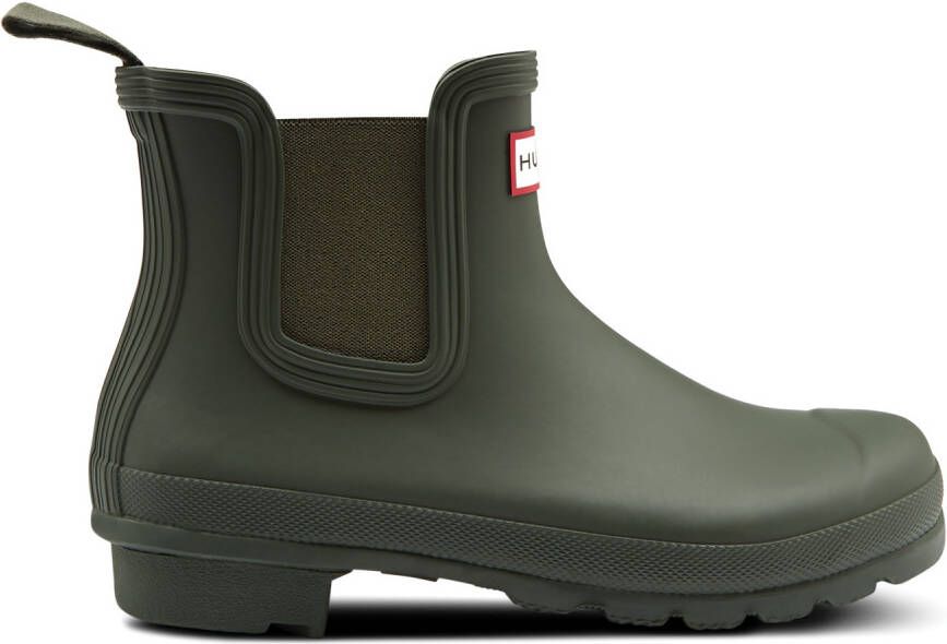 Hunter Boots Original Chelsea Rubberlaarzen olijfgroen