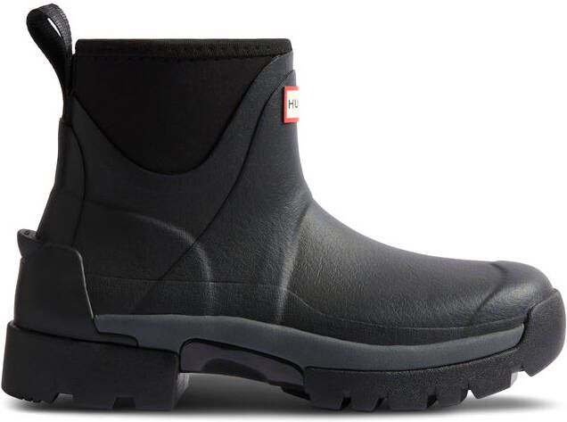 Hunter Boots Women's Balmoral Chelsea Neoprene Hybrid Rubberlaarzen zwart