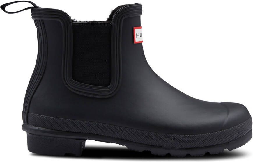 Hunter Boots Women's Original Insulated Chelsea Rubberlaarzen zwart