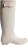 Hunter Boots Women's Original Tall Rubberlaarzen grijs beige - Thumbnail 2