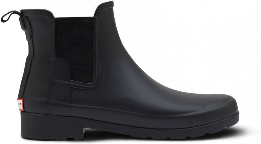 Hunter Boots Women's Refined Chelsea Rubberlaarzen zwart