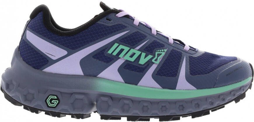 Inov-8 Women's TrailFly Ultra G 300 Max Trailrunningschoenen blauw