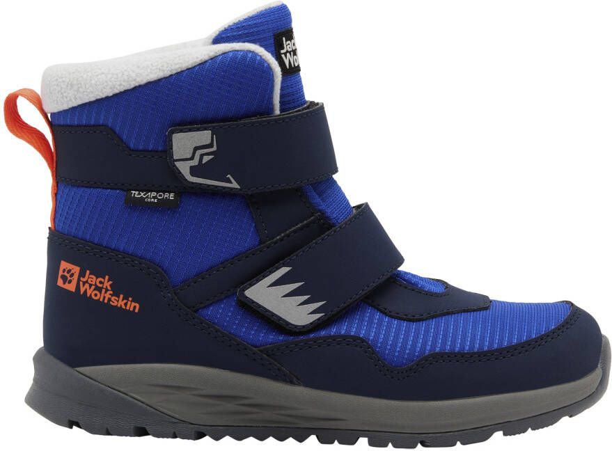 Jack Wolfskin Polar Bear-b Texapore Mid VC Kids Winterschoenen Kinderen crisp cobalt