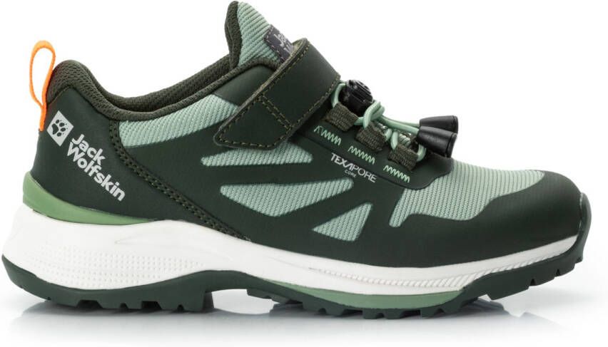 Jack Wolfskin Villi Hiker Texapore Low Kids Waterdichte outdoor-schoenen Kinderen mint leaf