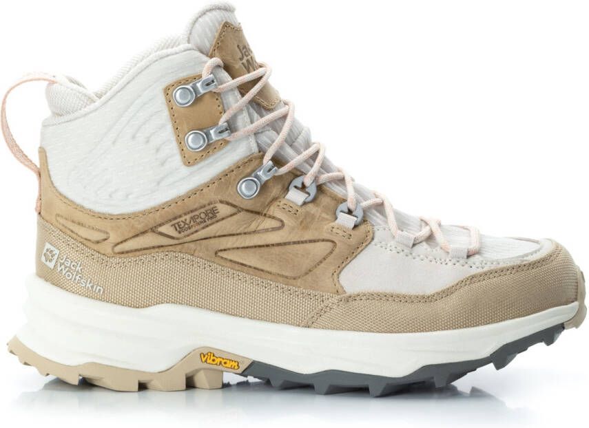 Jack Wolfskin Women's Cyrox Texapore Mid Wandelschoenen beige wit