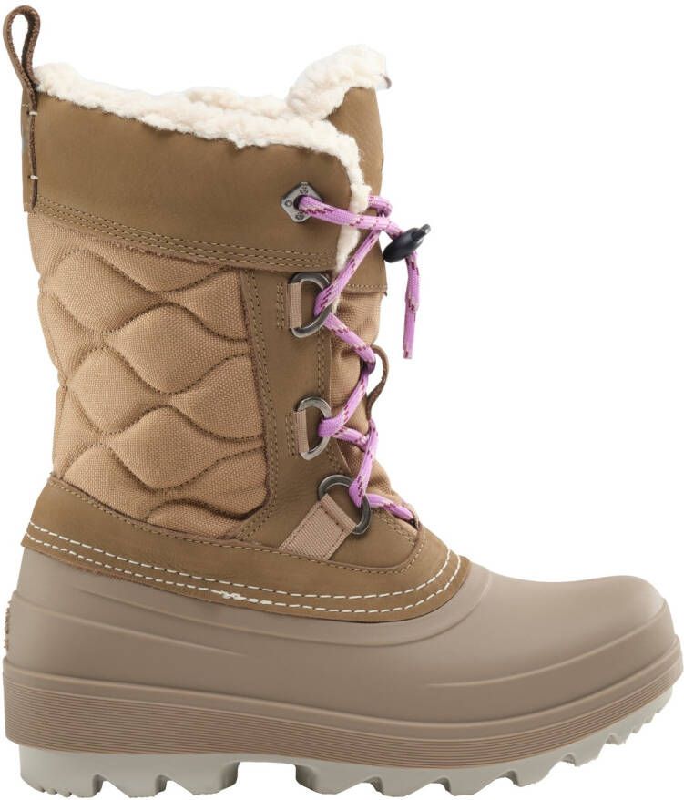 Kamik Kid's Lauren High Winterschoenen bruin beige