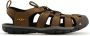 Keen Clearwater Heren Wandelsandalen Dark Earth Black Bruin Leer K1013106 - Thumbnail 4