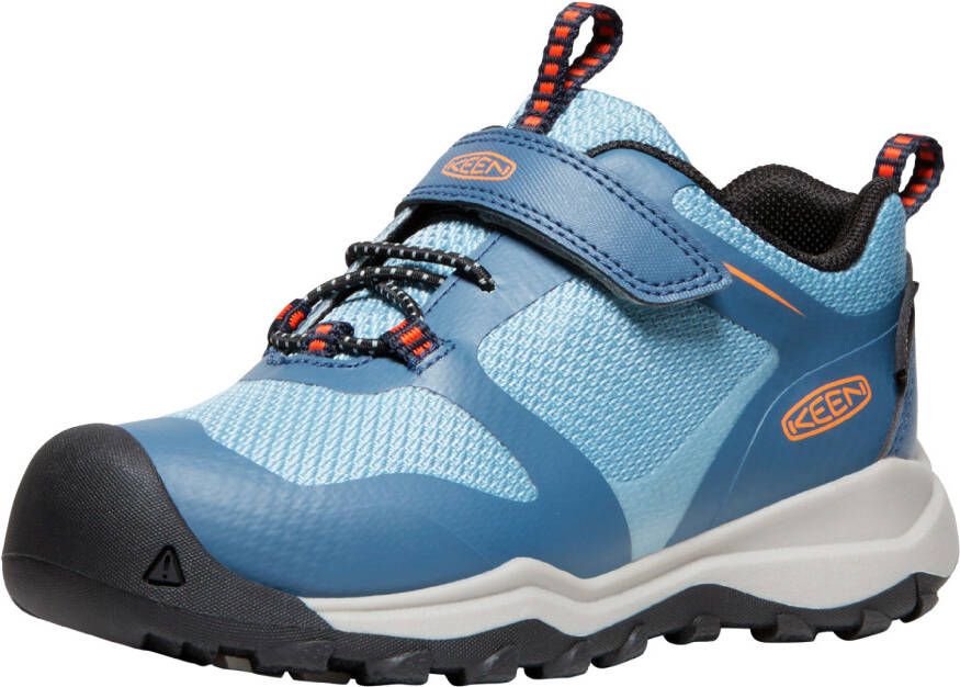 Keen Kid's Wanduro Low WP Multisportschoenen maat 10K blauw