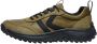 Keen KS86 Leren Heren Sneakers Dark Olive Black - Thumbnail 2