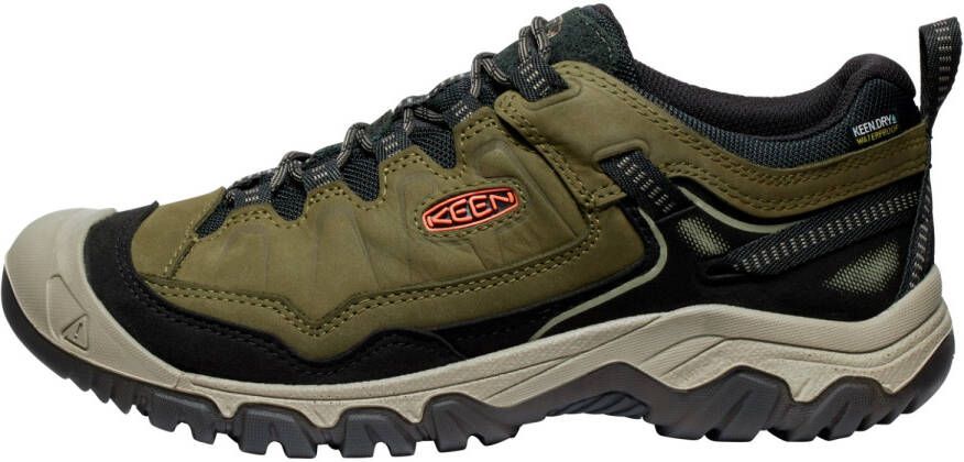 Keen Targhee IV WP Wide Multisportschoenen Wide olijfgroen zwart