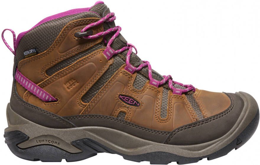 Keen Women's Circadia Mid WP Wandelschoenen bruin