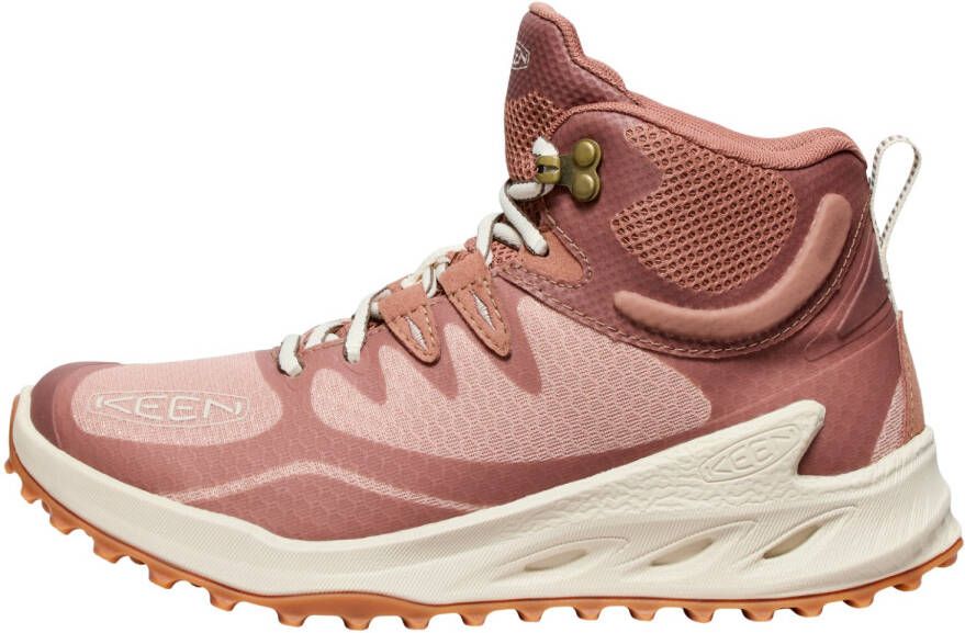 Keen Women's Zionic Mid WP Wandelschoenen bruin roze