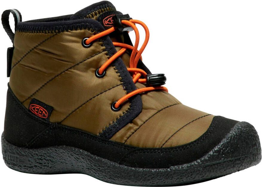 Keen Youth Howser II Chukka WP Winterschoenen zwart bruin