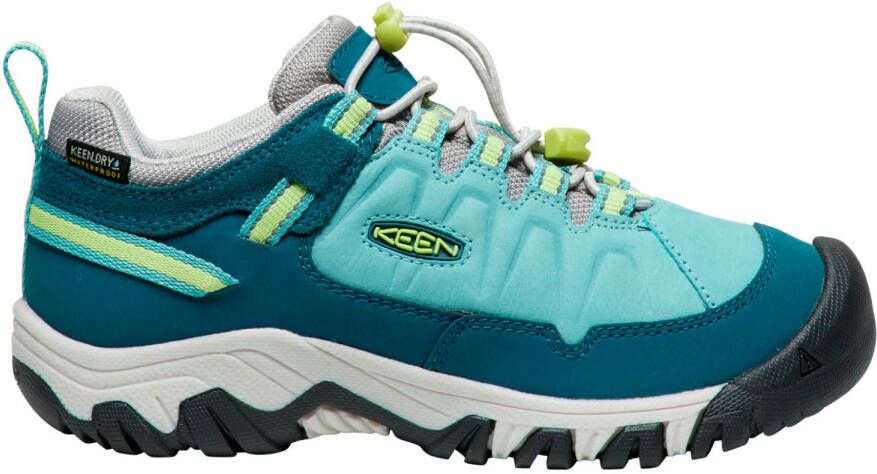 Keen Youth's Targhee IV Low WP Multisportschoenen turkoois blauw