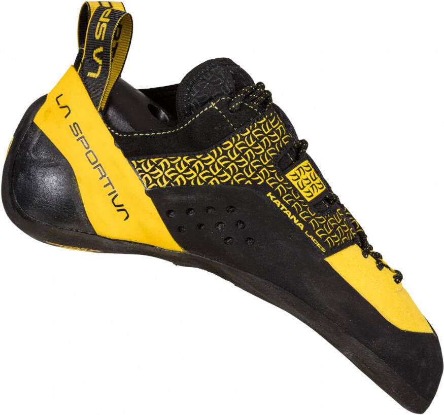 La sportiva Katana Laces Klimschoenen zwart geel olijfgroen