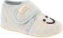 Living Kitzbühel Kid's Babyklett Frottee Smiley Pantoffels grijs beige - Thumbnail 2