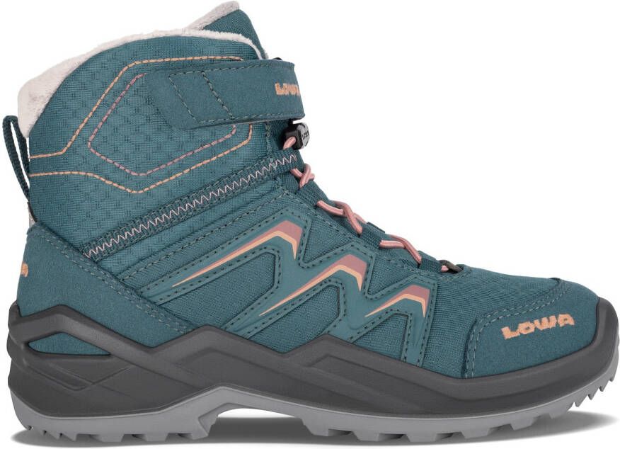 Lowa Kid's Maddox Warm GTX Mid Junior Winterschoenen maat 11K grijs