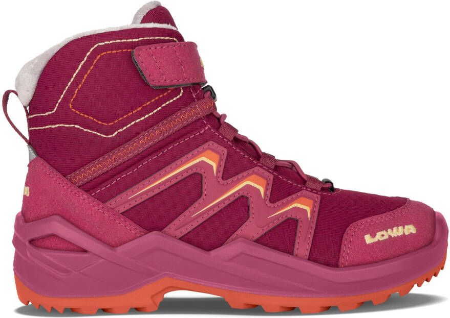 Lowa Kid's Maddox Warm GTX Mid Junior Winterschoenen maat 13K rood roze