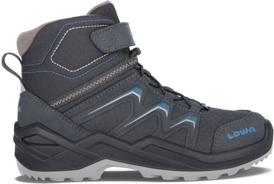 Lowa Kid's Maddox Warm GTX Mid Junior Winterschoenen maat 12K blauw grijs